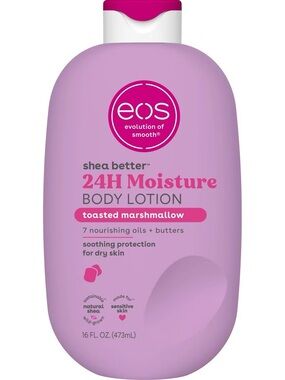 BRAND 🆕 EOS Shea Better 24H Moisture Body Lotion- Toasted Marshmallow 🍦🤍 ✨